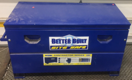(1) Better Built Brand &ldquo; Site Safe&rdquo; Contractor Series WorkSite Toolbox