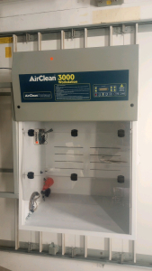 Air clean Systems Air clean 3000 Work Station Fume Extractor On Rolling Cart