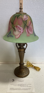 Unique Fenton Table Lamp