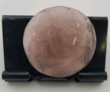 Round Rose Quartz Cabochon Stone
