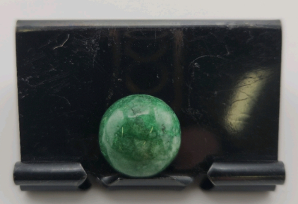 Round Brazilian Emerald Cabochon Gem Stone