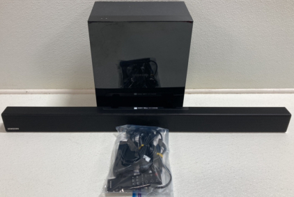 Samsung Soundbar and Subwoofer