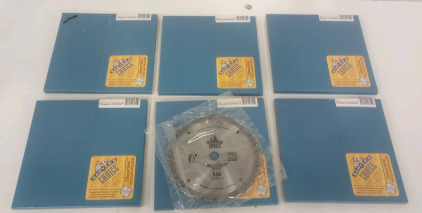 (6) Brand New Sawyers Own 6-1/2" x 24Tooth x .063 x 5/8" C-3 Carbide Tipped Circular Saw Blades