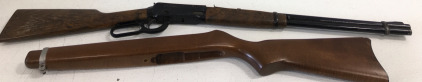(1) BB Gun (1) 29&rdquo; Gun Stock