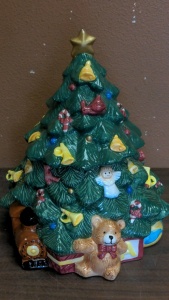 Christmas Tree Cookie Jar