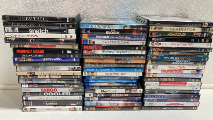 (60) Assorted DVD Movies