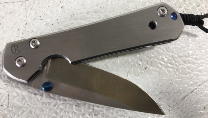 Chris Reeve Small Sebenza 31 Knife Titanium (2.94&rdquo;)