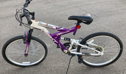 24&rdquo; Next Power Climber Bicycle (Purple/White)