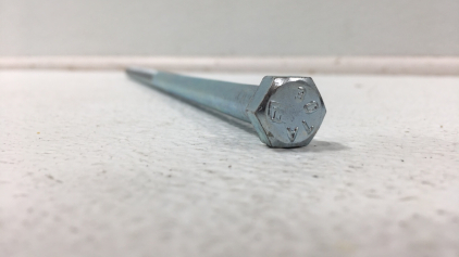 (50) 3/8” - 12” Gray Hex Bolt