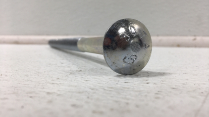 (25) 1/2”- 9” Zinc Carriage Bolt