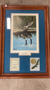 Framed Signed &ldquo;Canadian Reflections&rdquo; by Larry Anderson