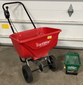 (1) Push Seeder, (1) Hand Manual Seeder