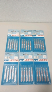 (30) New Lesto Bi-Metal Universal Shank 2-1/4" Jigsaw Blades