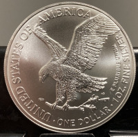 2021 ONE OUNCE FINE SILVER WALKING LIBERTY ROUND— VERIFIED AUTHENTIC - 2