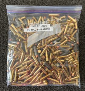 (320) ROUND OF 357 MAG AMMO