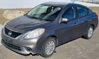 2012 NISSAN VERSA - GOOD WORK COMMUTER, GREAT HEATER!