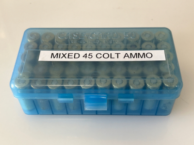 MIXED 45 COLT AMMO; PLEASE INSPECT