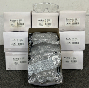 BOUTON OPTICAL SAFETY GLASSES (10 BOXES TOTAL); PLEASE INSPECT