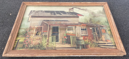 FRAMED PRINT - 27&rdquo;X18&rdquo;