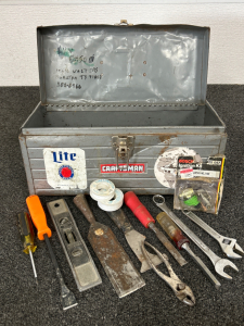 CRAFTSMAN TOOLBOX WITH CONTENTS