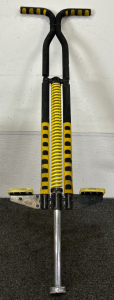 BLACK AND YELLOW POGO STICK