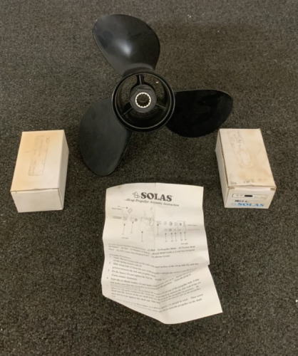 SOLAS ALCUP PROPELLER W/ ASSEMBLY INSTRUCTIONS AND (2) PROP KIT BOXES