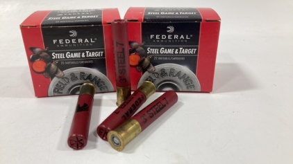 (50) Rds Federal 410 Ammo. 3” Shot 7