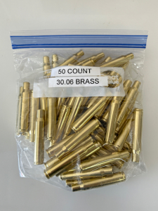 BAG OF 50 COUNT 30.06 BRASS