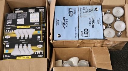 NEW DIMMABLE LED FLOOD LIGHT BULBS, MORE