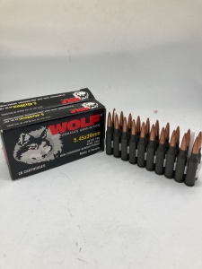 (2) Boxes Wolf 5.45x39mm 60Gr