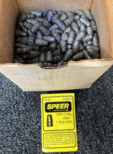 500 SPEER 38 CAL. .358 158GR BULLETS; PLEASE INSPECT