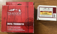 TRAEGER LIL TEX GRIILLS INSULATED BLANKET, THERMOMETERS AND MORE . PLEASE INSPECT. - 2