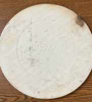 BRINKMANN 13” ROUND CERAMIC PIZZA STONE; PLEASE INSPECT - 3