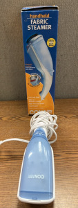 CONAIR HANDHELD FABRIC STEAMER (WORKS) PLEASE INSPECT