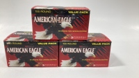 (300) Rds American eagle 9mm 115 gr. FMJ