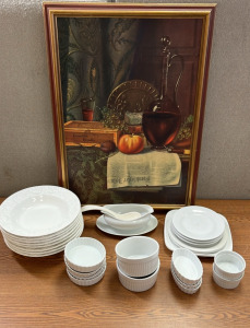 WORLDS MARKET/ PIER 1 IMPORTS SOUFFLÉ DISHES, ITALIAN MADE PASTA DISHES AND MORE . PLEASE INSPECT