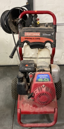 CRAFTSMAN 2800 PSI/2.2 GPM HONDA (WORKS) PLEASE INSPECT