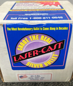 500 LASER- CAST 45CAL 200 GR SWC .452; PLEASE INSPECT