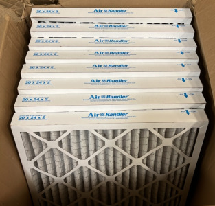 (8) 20x 24x 2 AIR HANDLER FILTERS; PLEASE INSPECT