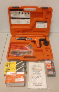 ITW Ramset Powder Fastening Systems Red Head Cobra Tool With Case And Accessories