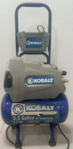 Kobalt 5.5 Gallon 1.0 HP 135 Max PSI Electric Air Compressor