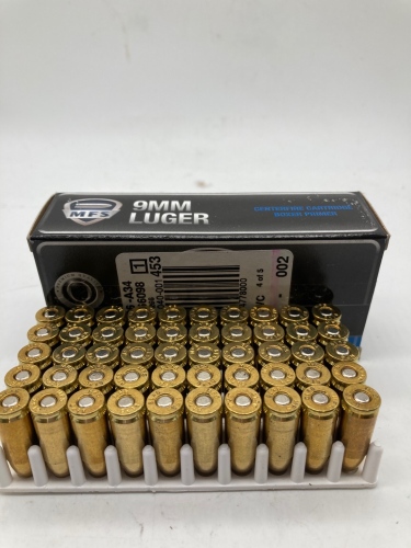 2 Boxes Mfs 9mm Luger 115 Gr