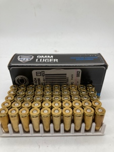 (2) Boxes MFS 9mm Luger 115 Gr
