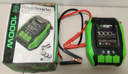 Green Fuel 1000-Watt RMS Modified Sine Wave Power Inverter