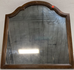 Heavy Wood Framed Mirror