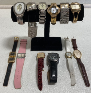 (12) Fashion Watches - Need Cleaned