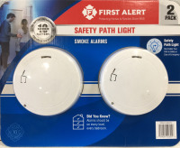 Motion Detector Security Light BC9000K & First Alert Smoke Alarm 2pk P1210E - 4