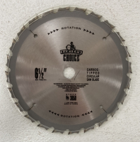 (6) Sawyers Choice 6 1/2’’ 24 Tooth Carbide Tipped Circular Sawblade - 2