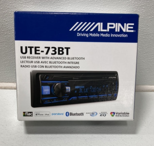 Alpine UTE-73BT USB Receiver With Advanced Bluetooth