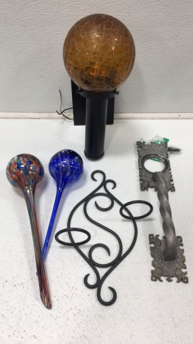 Watering Globes; Outdoor Light; Door Handle; Candle Holder